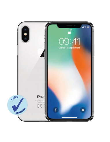 iPhone X 64 GB - Plata Seminuevo