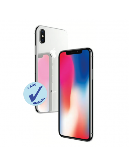 iPhone X 64 GB - Plata Seminuevo