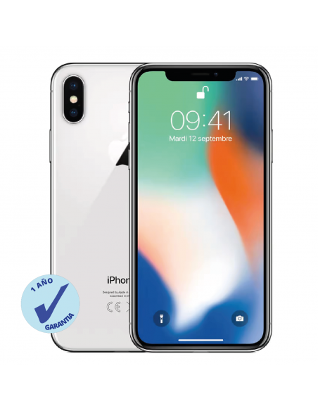 iPhone XS MAX 64 GB - Plata Seminuevo